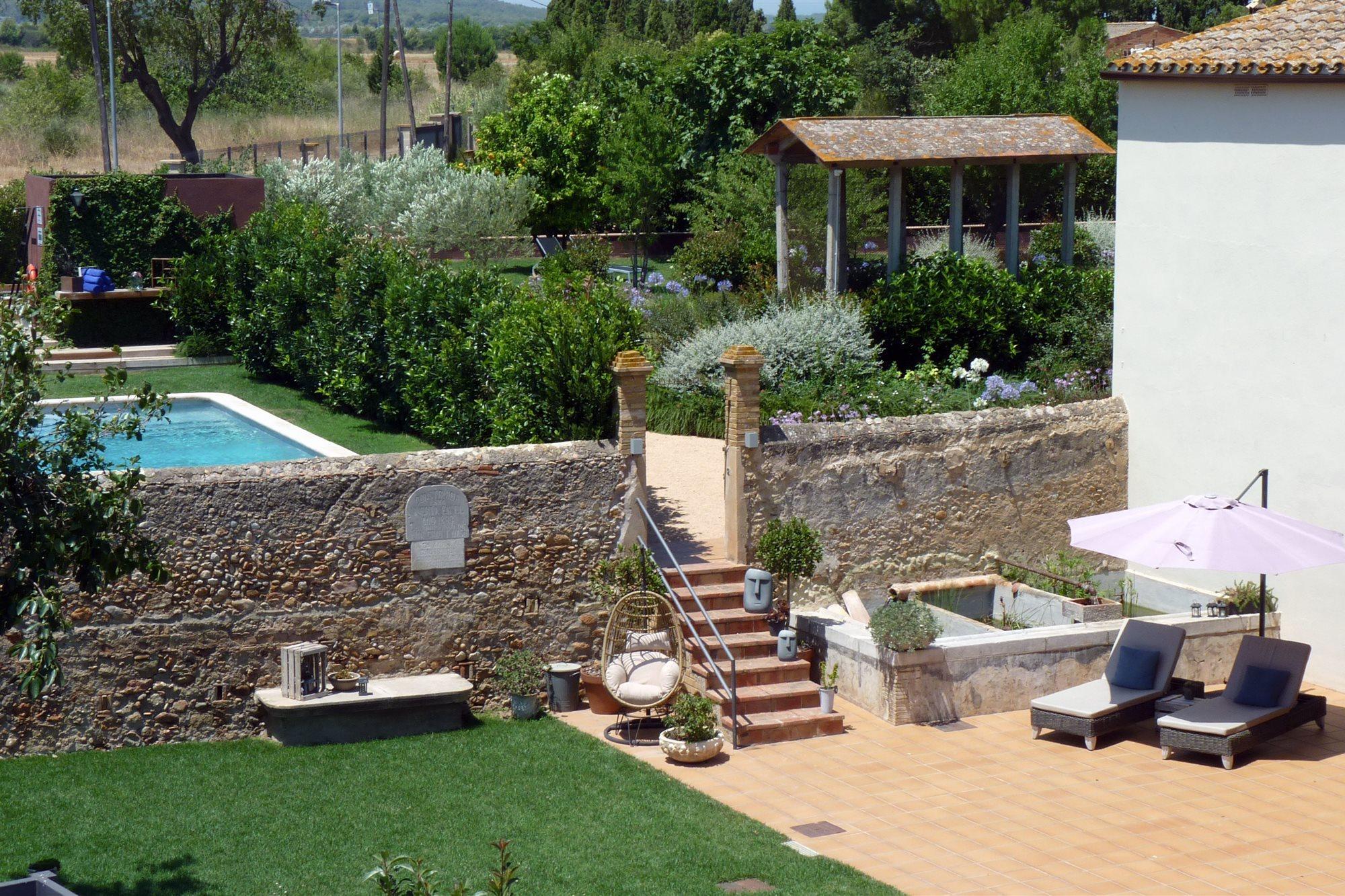 Can Dispes Hotel Rural Viladamat Exterior foto